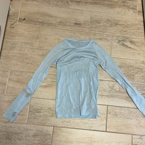 Lululemon blue long sleeve